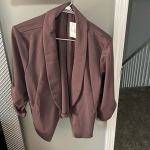 New with tags purple blazer size XL
